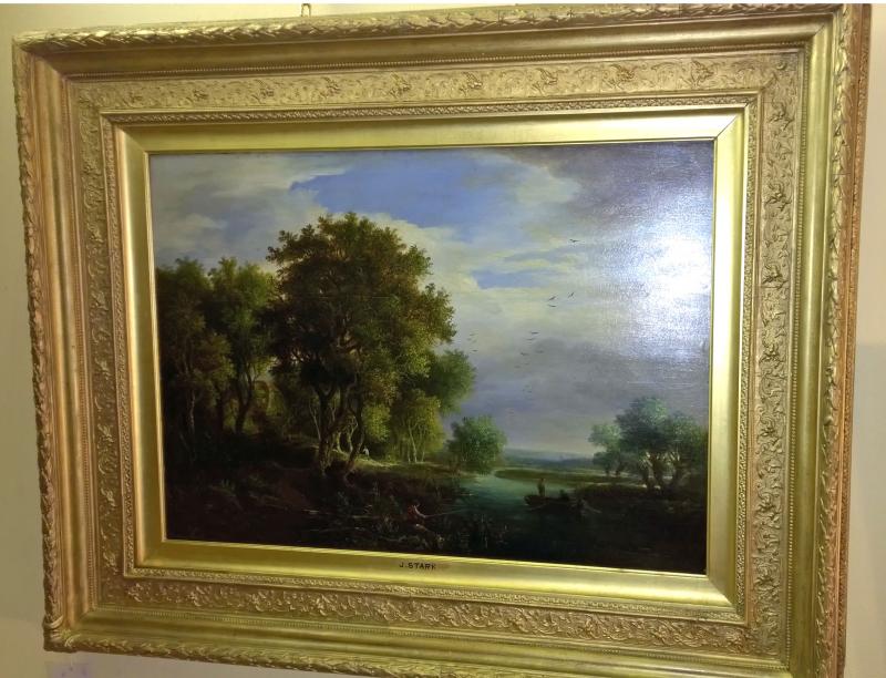 1700s Old Master Painting by J. Stark