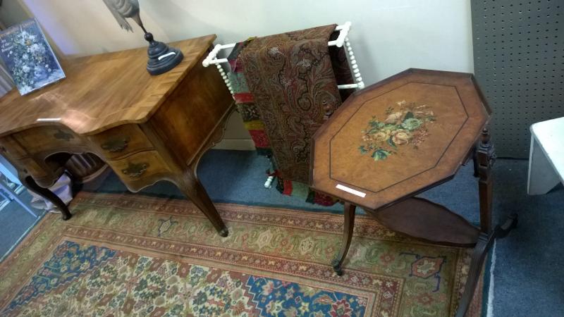 A Fine Desk and Inlaid Classical Table