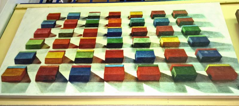 Abstract by Lee Reynolds 30 x 60 inches