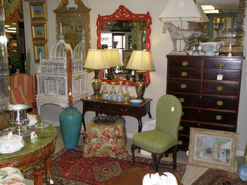 Bird Cage and Decanters