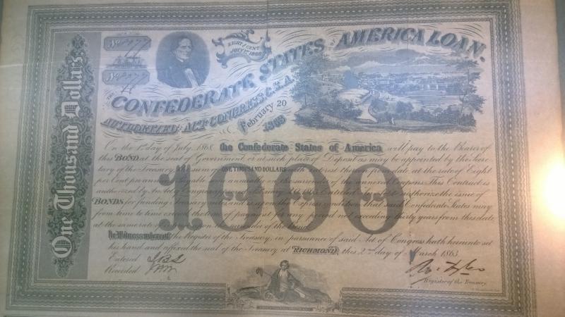 Confederate States Loan