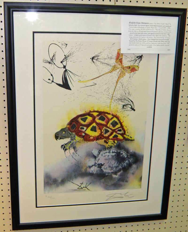 Salvador Dali, The Mock Turtle Story