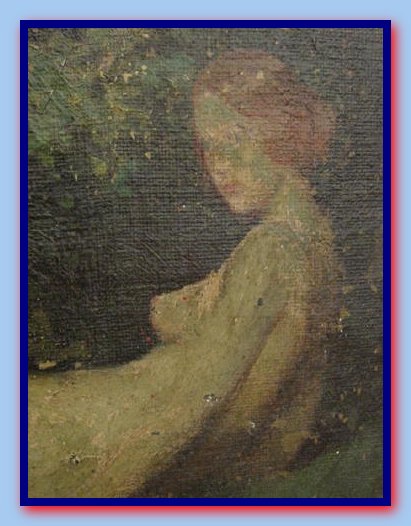 Warren Davis, of Nude Reclining