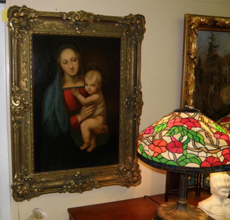 Madonna and Child, 18th Century Painting