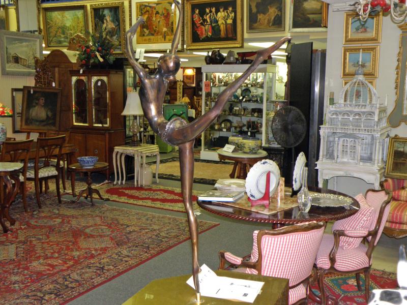 Somchoii Mid Century Ballerina Bronze