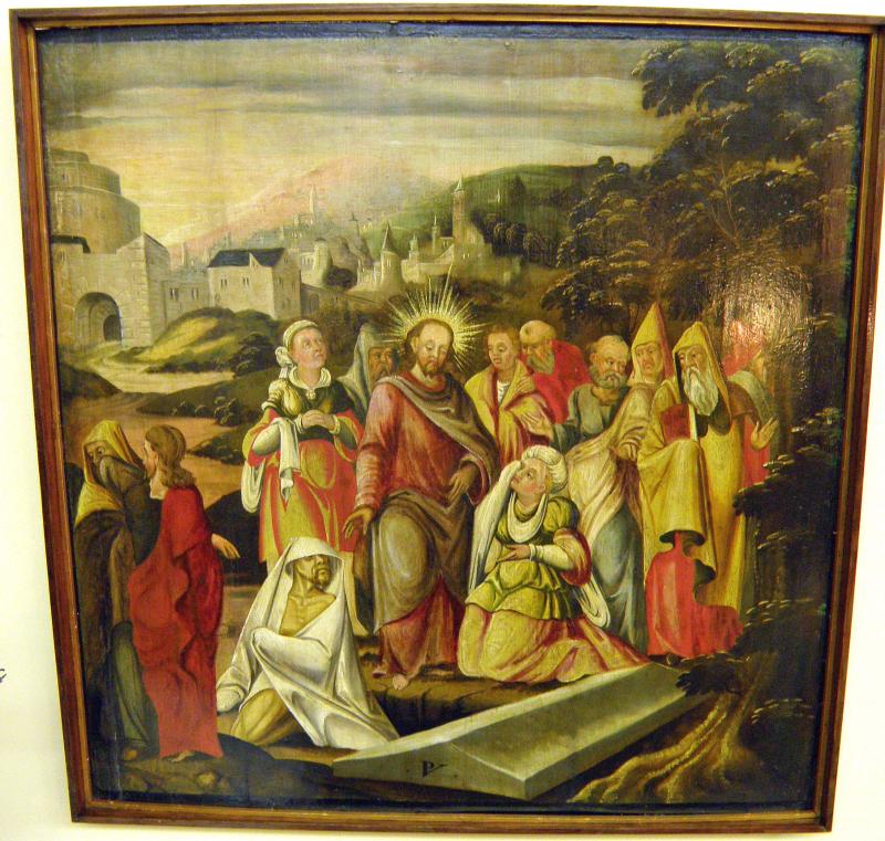 The Raising of Lazarus, Bible Story, Old Master 17th Century Painting