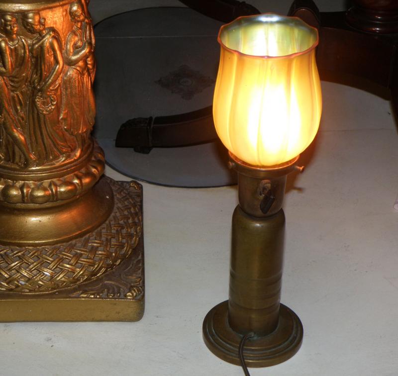 Tiffany Lamp Shade and Base