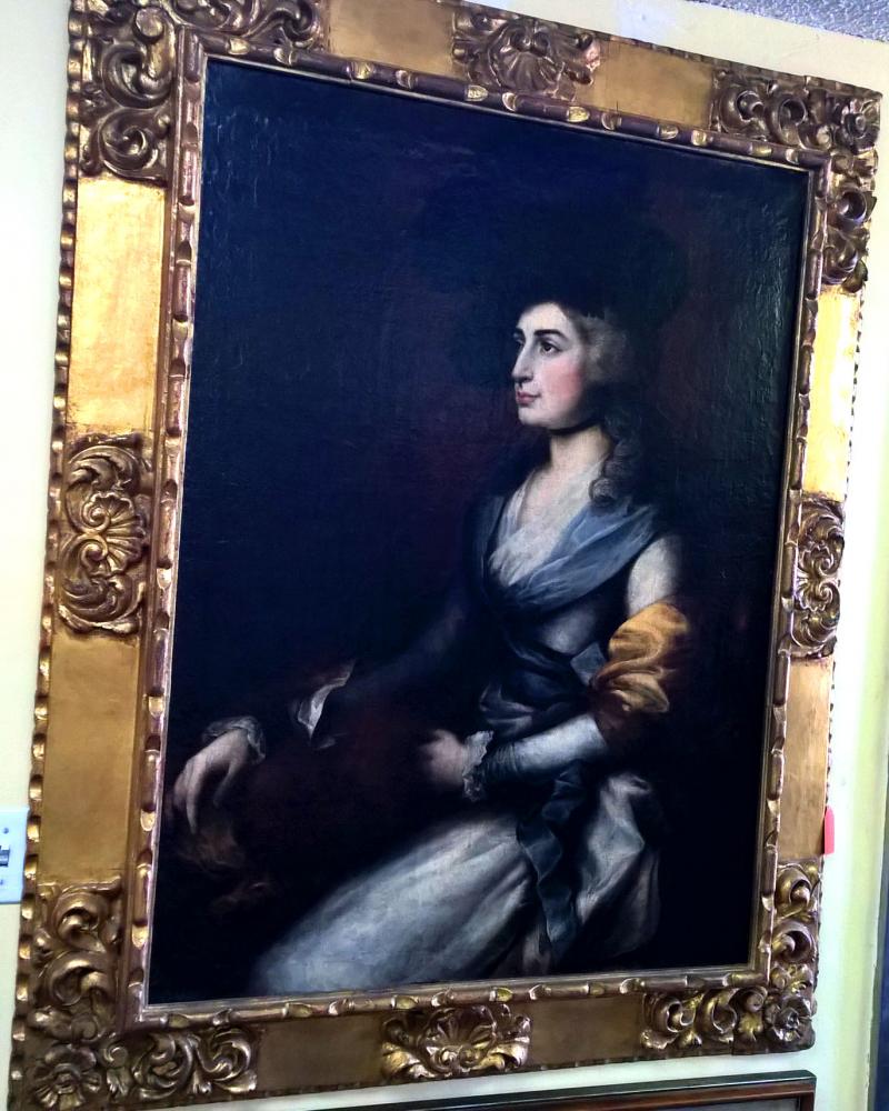 Woman Portrait 18th Century Old Master oil on canvas